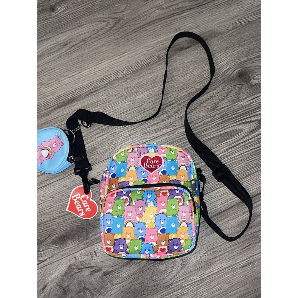 Care Bears New With Tags Crossbody Purse‎ with coin Purse